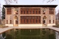 The Palace of Shaki Khans in Shaki, Azerbaijan Royalty Free Stock Photo